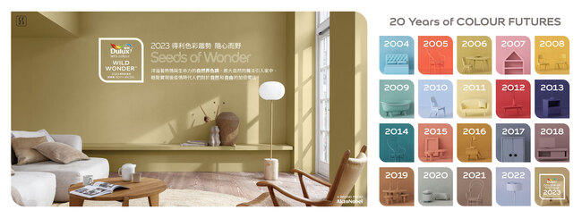 Dulux 2023得利年度色彩趨勢「野麥黃」掀起自然浪潮！ | 華視市場快訊