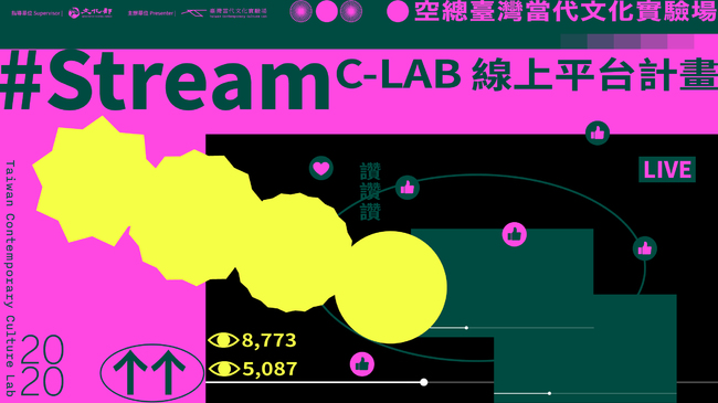 最令人期待的藝術展演直播！「# Stream C-LAB線上平台計畫」 | 華視市場快訊
