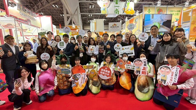 黃偉哲率台南隊推農特產外銷　東京食品展訂單突破5.2億元 | 華視市場快訊