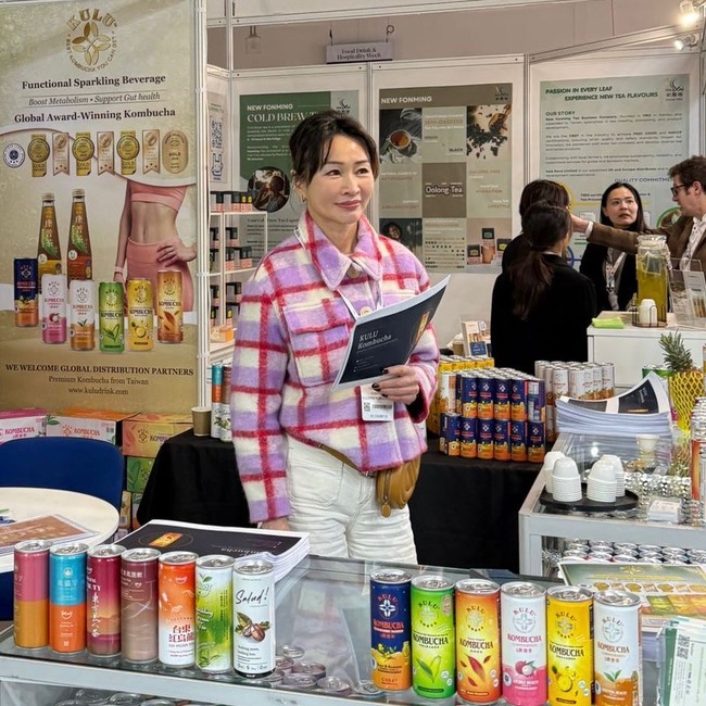 KULU康普茶進軍英國食品展  以健康機能飲料叩關歐洲市場 | 華視市場快訊